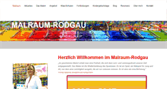 Desktop Screenshot of malraum-rodgau.de