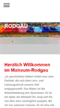 Mobile Screenshot of malraum-rodgau.de